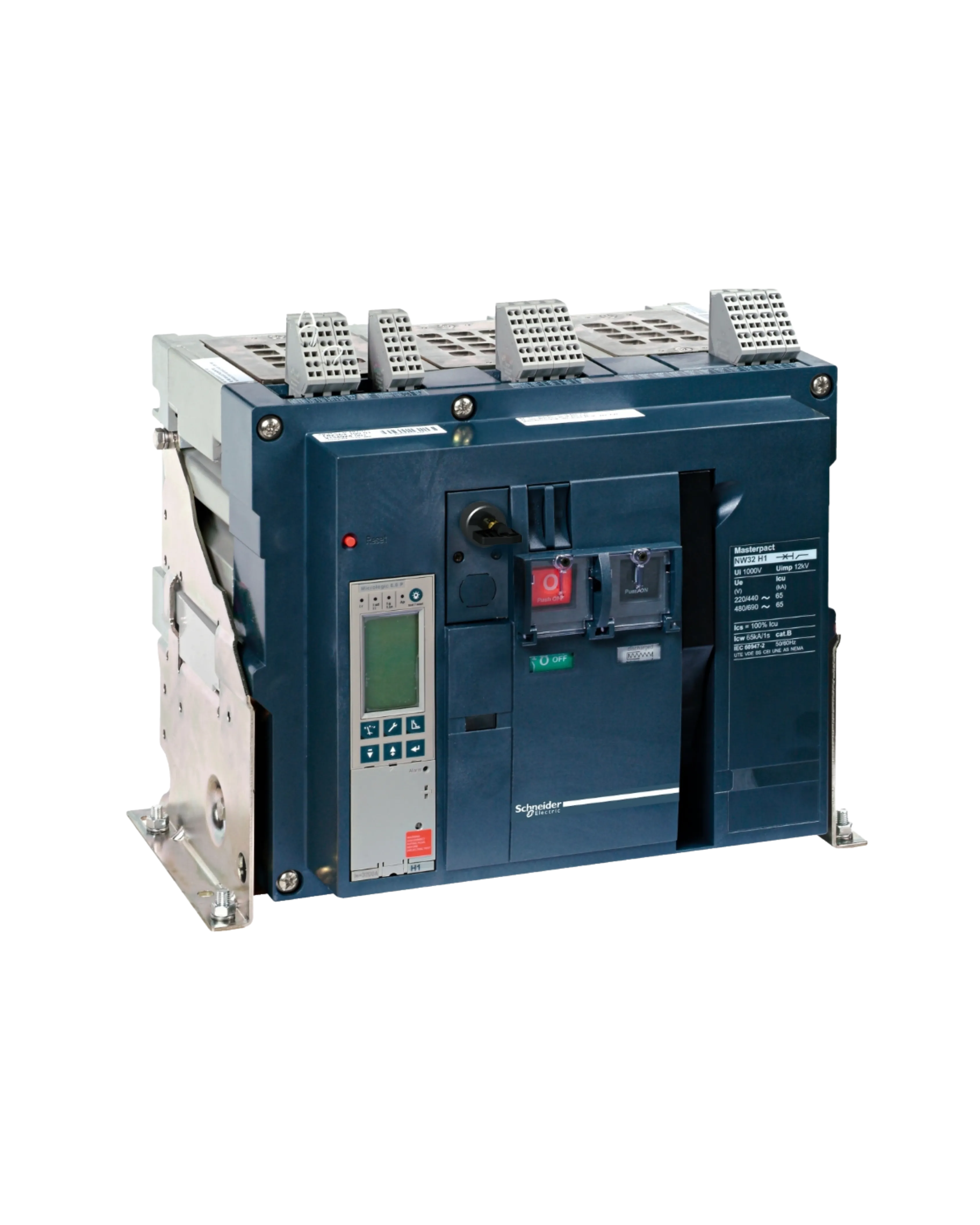 Schneider Electric Masterpact NW40H1 Air Circuit Breaker, 4000A — Schneider Electric Drives – Motors – Circuits Protection
